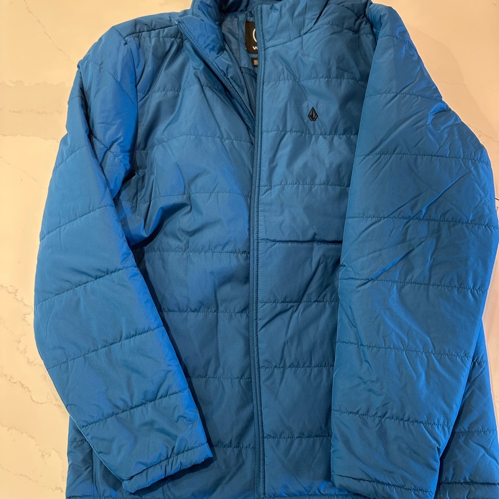 Volcom Men’s Blue Puffer Jacket